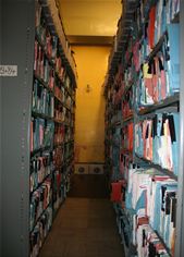 Old records library at Aintree University Hospital Old records library at Aintree University Hospital